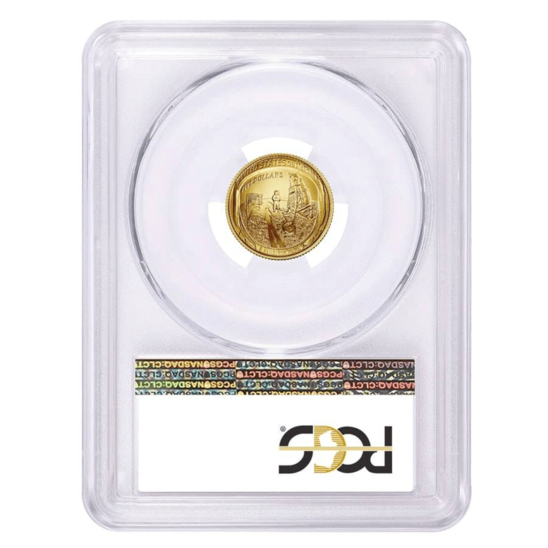 2019 W Apollo 11 50th Anniversary $5 Gold Proof