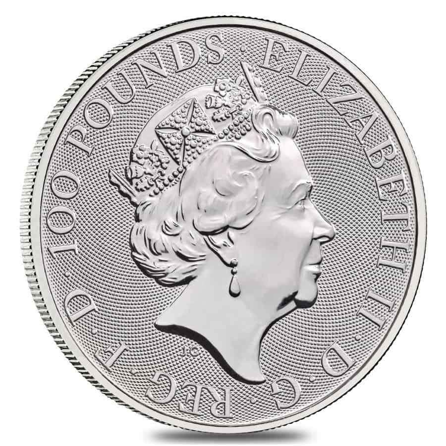 2020 Great Britain 1 oz Platinum Royal Arms Coin .9995 