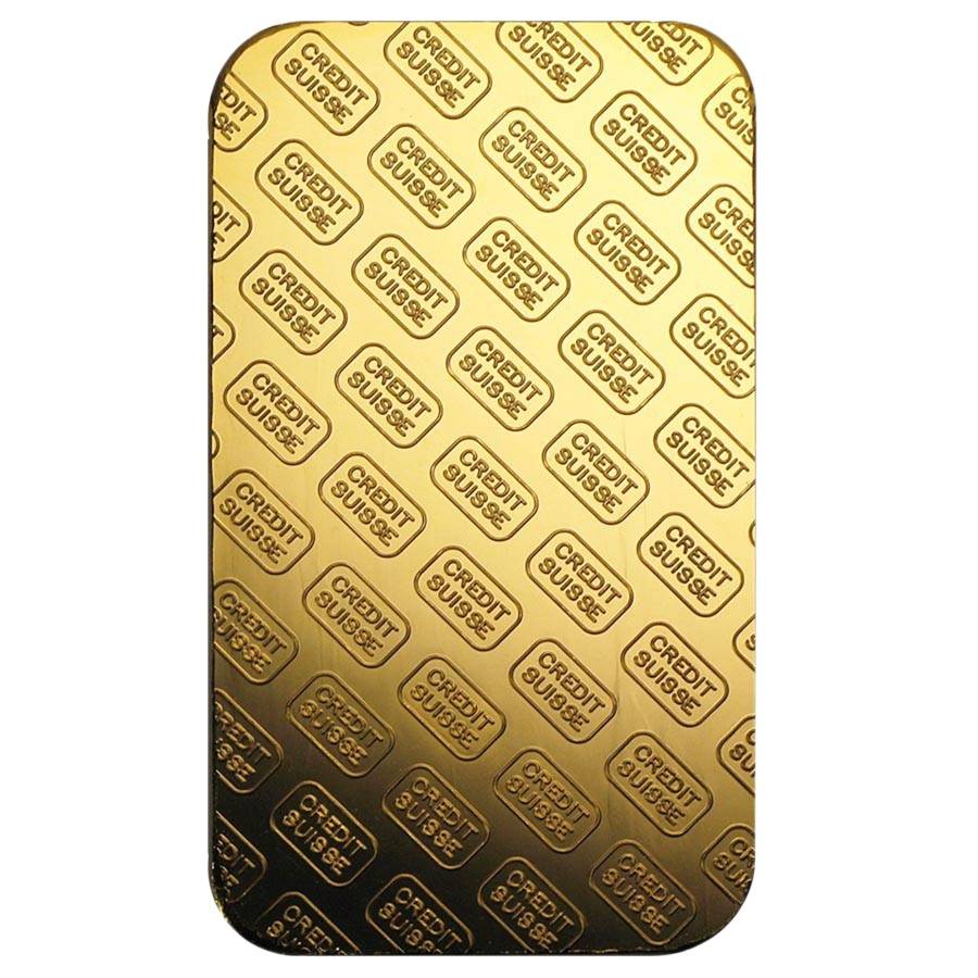 10 oz Credit Suisse .9999 24k Gold Bar Fine  