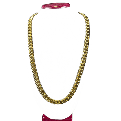 Cuban Link Chain, Miami Link Chain, rose  , Yellow, White