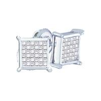 Gentlemen's Diamond Earrings Image