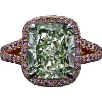Green Diamond Collection Rings Image