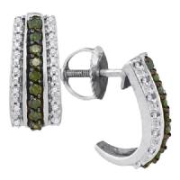 Green Diamond Collection Earrings Image