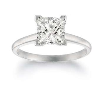 0.25CT DIAMOND PRINCESS RING Image