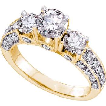 1.96CTW ROUND 3 DIAMOND RING Image