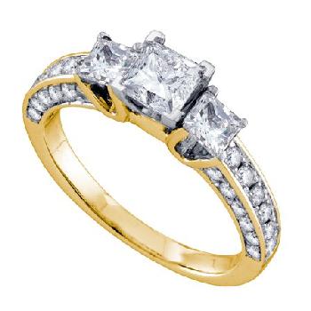 1.50CT DIAMOND 3 STONE BRIDAL RING Image