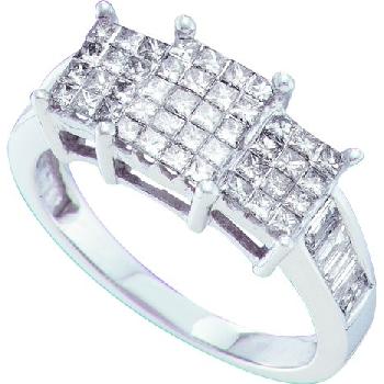 1.00CT DIAMOND INVISIBLE RING Image