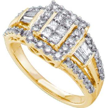 1.02CT DIAMOND LADIES INVISIBLE RING Image