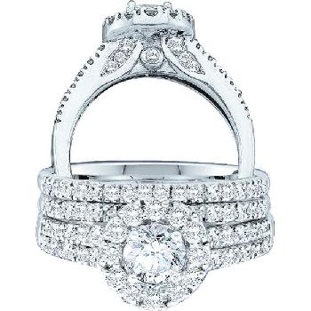 1.26CT DIAMOND LADIES BRIDAL SET Image