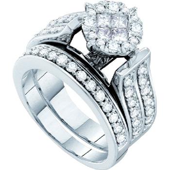 1.36CT DIAMOND SOLIEL BRIDAL SET Image