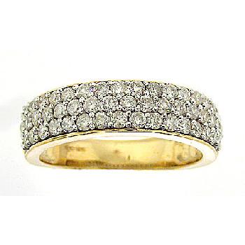 1.00CTW ROUND DIAMOND LADIES FASHION BAND Image