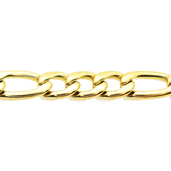 10K Yellow Gold Figaro Chain Image