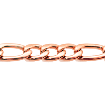 10K Rose Gold Figaro Chain Image