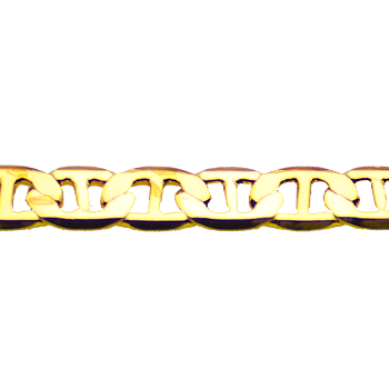 22K Yellow Gold Mariner Link Chain Image