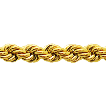 10K Yellow Gold Rope Chain Image