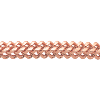 14K Rose Gold Franco Chain Image