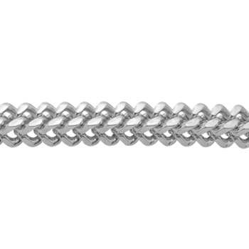 14K White Gold Franco Chain Image