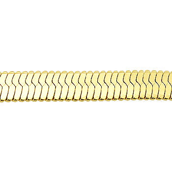 14K Yellow Gold Herringbone Chain Image