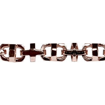 10K Rose Gold Bullet Chain / Anchor Chain Image