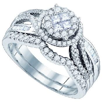 0.75CT, DIAMOND INVISIBLE SET BRIDAL, SET Image