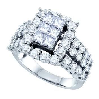 3.00CT DIAMOND INVISIBLE RING Image