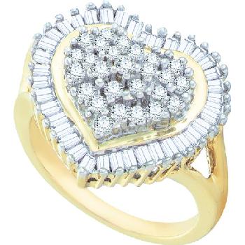 1.00CT DIAMOND HEART RING Image