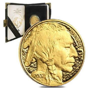 1 oz $50 24k Proof Gold American Buffalo Image