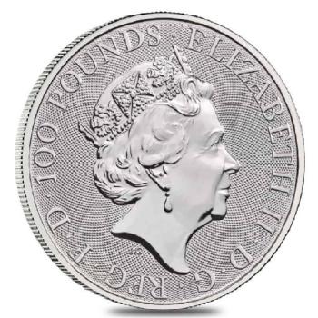 2020 Great Britain 1 oz Platinum Royal Arms Coin Image