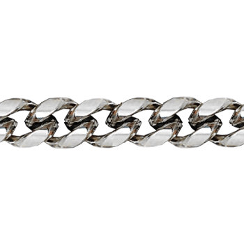 10K White Gold Cuban Link Chain Image