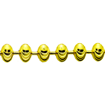 10K Yellow Gold Moon Chain Image