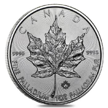 1 oz .9995 Palladium Canadian Maple Leaf Image