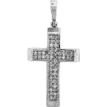 0.14CT DIAMOND CROSS PENDANT Image