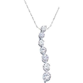 0.25CT DIAMOND LADIES JOURNEY PENDANT Image