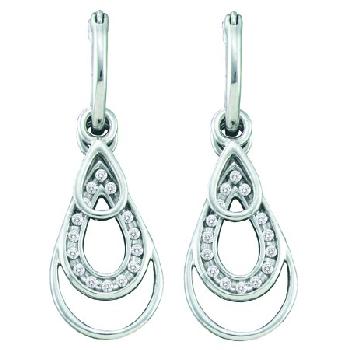 0.18CT DIAMOND LADIES FASHION EARRINGS Image