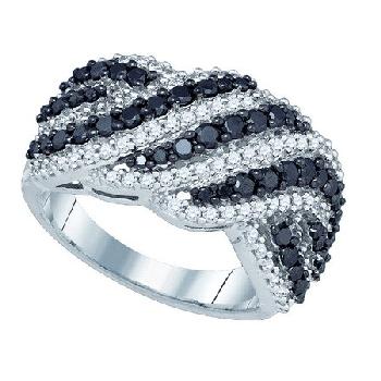 1.52 CT, BLACK DIAMOND FASHION BAND Image