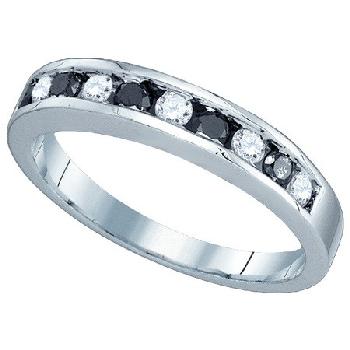 0.50 CT, CHANEL SET BAND, BLACK DIAMOND Image