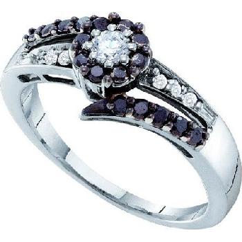 0.52CT DIAMOND FLOWER RING Image