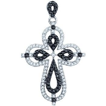 0.55CT, BLACK DIAMOND FASHION PENDANT Image