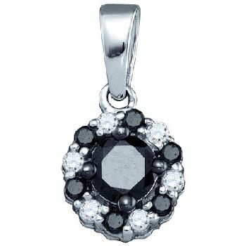 0.51CT, BLACK DIAMOND PENDANT Image