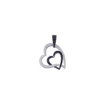 1.04CT DIAMOND HEART PENDANT Image