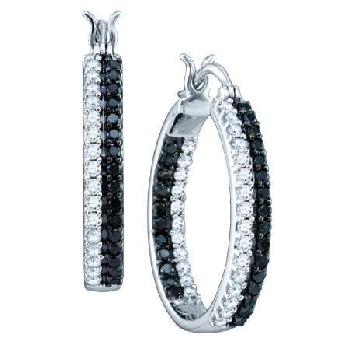 0.98CT DIAMOND FASHION HOOPS Image