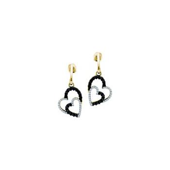 0.50CT DIAMOND HEART EARRING Image