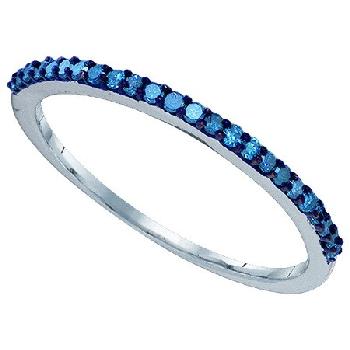 0.21 CT, BLUE, DIAMOND FASHION BAND Image