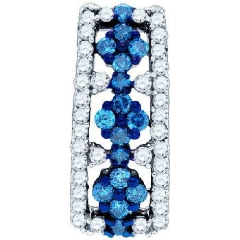 W0.51 CT, BLUE, DIAMOND FASHION PENDANT Image