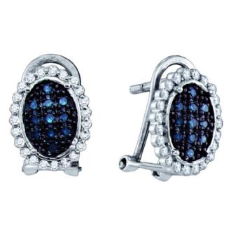 0.34CT DIAMOND MICRO PAVE EARRINGS Image