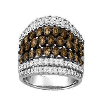 2 Carat Cognac Diamond Ring Image