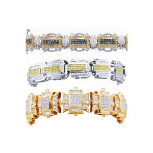 Mens Fashion, Diamond Bracelet Collection Image