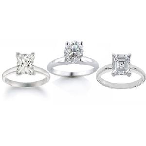 Solitare, Diamond, Engagement Ring Image