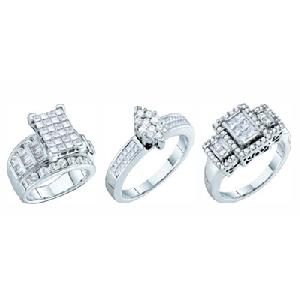 Multi Stone, Diamond, Engagement Ring Image