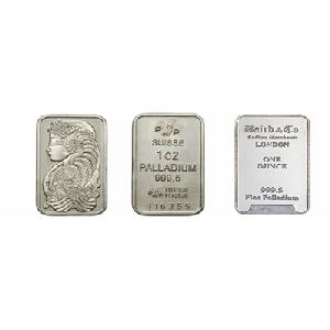 Palladium  Bullion Bars Image